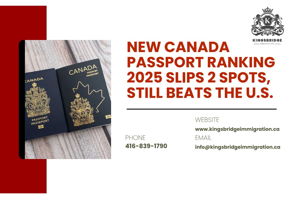 New Canada Passport Ranking 2025 Slips 2 Spots, Still Beats The U.S.