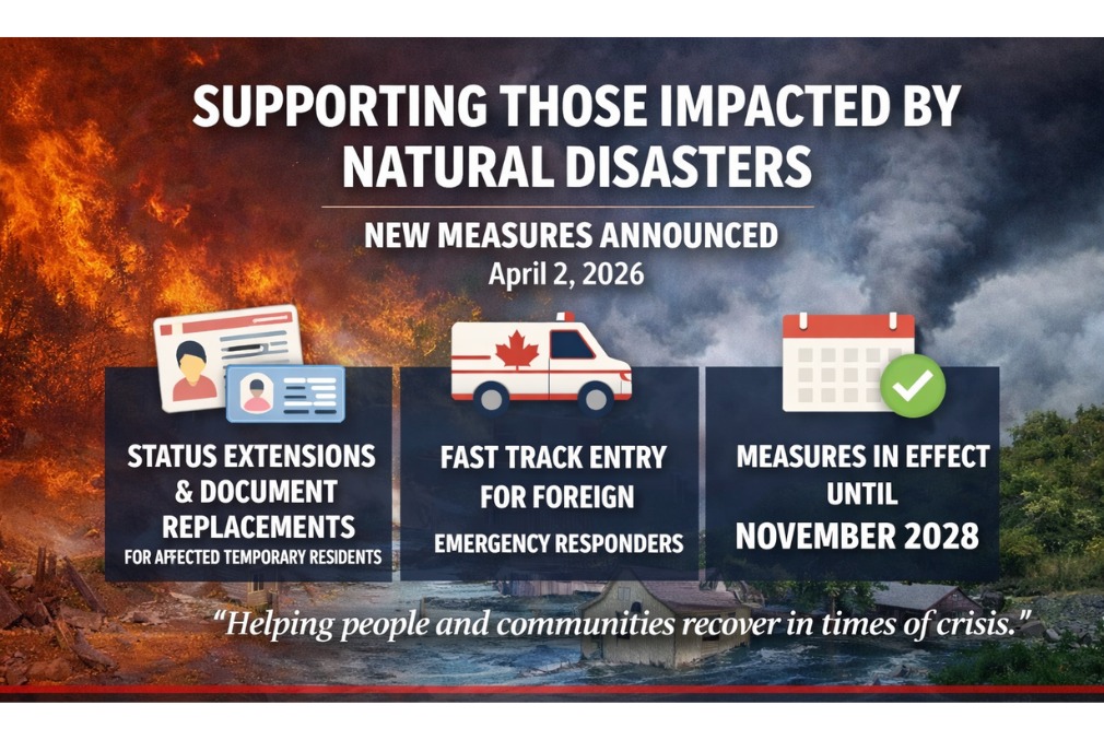 Canada Launches Special Measures to Support Those Affected by Natural Disasters